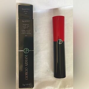 NIB Giorgio Armani LIP POWER LONGWEAR SATIN LIPSTICK
Grazia 202